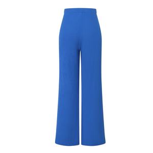 Pantalon en velours évasé taille haute pour femme, élégant et décontracté, en velours doux et extensible, mode automne, personnalisable OEM - Product Image 2