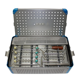 Medtrust Surgical Stainless Steel Veterinary Orthopedic Locking Plate Screw <b>Instrument</b> Set Bone Fracture Repair Kit Best Quality - Product Image 2