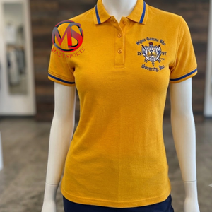 Camisetas Polo de Mujer Sigma Gamma Rho, Cuello Acanalado, Tres Botones, Algodón Bordado, Transpirables, de Verano, en Tendencia, Más Vendidas - Product Image 3