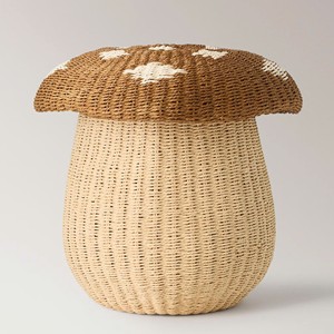 Cesta de Almacenamiento Infantil de Cuerda de Papel con Forma de Hongo, Precio Económico, Contenedor de Juguetes Tejido, Decoración para Guardería, Ecológico, Directo de Fábrica, OEM - Product Image 1