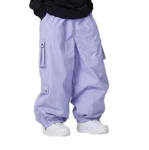 Pantalones de esquí impermeables y aislantes, cortavientos, térmicos, para hombre y mujer, para snowboard en invierno, de excelente calidad. - Product Image 1