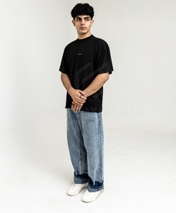 Mens Womens 100% Cotton Premium TShirt Durable <b>Skin</b> Friendly Customizable Microfiber Loose Fit <b>Short</b> Sleeve Solid Pattern NAS - Product Image 3