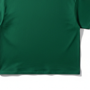 Camiseta de punto extragrande estilo vintage con lavado ácido, de poliéster transpirable y ecológico, larga, anti-UV, con estampado personalizado, para hombre, estilo urbano. - Product Image 4