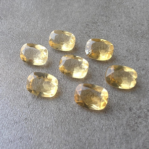 Natural Citrine Faceted Cut Rectangle <b>Cushion</b> Shape Calibrated Loose Gemstone - Product Image 3