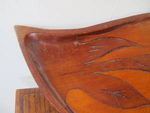 Plateau à collations en bois moderne, fait main, décoratif, avec poignée, pour bar à café, table à manger et décoration intérieure - Product Image 6