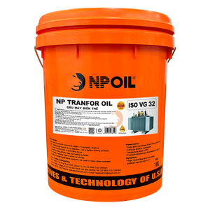 Huile de transformateur NPOIL TRANSFOROIL 32, seau de 18L, fût de 200L, lubrifiants industriels de haute qualité du Vietnam, additifs premium - Product Image 1