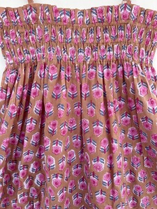 Vestido Mini de Algodón 100% para Mujer, Estampado Floral, Sin Mangas, Vestido Corto, Traje de Verano para Vacaciones en la Playa, Ropa de Calidad de Exportación - Product Image 3
