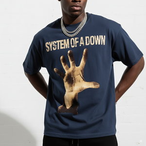 Men's Oversized Drop Shoulder Heavyweight Regular Fit Streetwear T-Shirt 100% Cotton Quick Dry Custom Puff Screen Printing <b>Logo</b> - Product Image 2