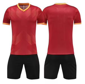 Camisetas de Fútbol Personalizadas al por Mayor con Logotipo Impreso, para Hombre, Talla Grande, Transpirables, que Absorben la Humedad, 100% Poliéster, Proveedor de Ropa OEM ODM - Product Image 1