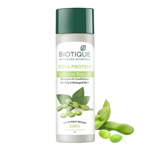 Fresh Nourishing Shampoo For Hair Care With Soya <b>Protein</b> Strengthening Formula For Smooth Soft Healthy Looking Hair 120ml - Product Image 1