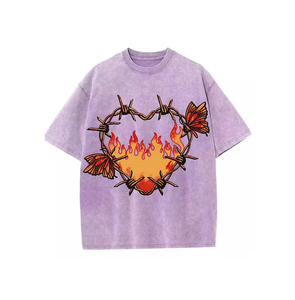 T-shirts pour hommes en coton peigné 100% respirant, coupe ample, personnalisables, prix de gros du fabricant, devant vierge - Product Image 4