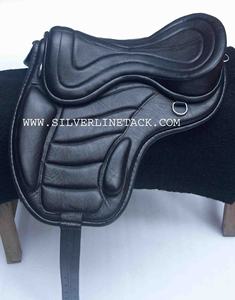 Nuevo Diseño, Silla de Montar Inglesa sin Arzón de Cuero Genuino - Product Image 2