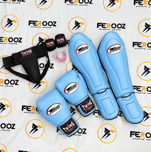 Conjuntos de Boxeo Personalizados Twins Verdes 2026, Hechos a Medida, Guantes de Boxeo Twins para Sparring, Protectores de Espinilla y Protector Inguinal - Product Image 5