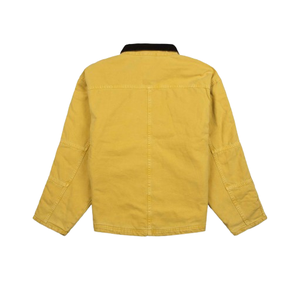 Veste de travail en toile vintage pour homme, style streetwear, en coton biologique, pour l'hiver, décontractée, avec fermeture éclair, type charpentier, Detroit, mécanicien, camionneur - Product Image 2