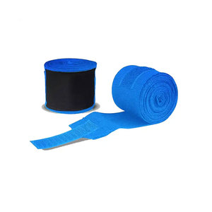 Bandages de boxe en polyester, élastiques, respirants, stables, avec logo personnalisé, pour gants de boxe, Muay Thai, MMA. - Product Image 2