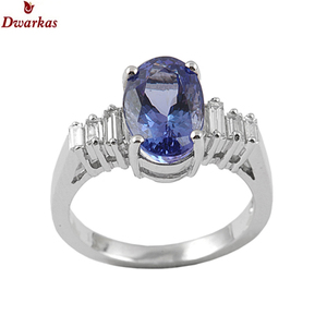 Trendy high quality 925 sterling silver sapphire <b>quartz</b> gemstone <b>ring</b> ready stock fashion fine jewelry - Product Image 3