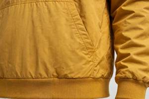 เสื้อแจ็คเก็ตผู้ชายแบบมีฮู้ด สีพื้น ซิป ¼  ใส่สบายๆ สำหรับฤดูใบไม้ร่วง กิจกรรมกลางแจ้ง ทรงปกติ ผ้าโพลีเอสเตอร์บุใยสังเคราะห์ มีกระเป๋าหน้า - Product Image 5
