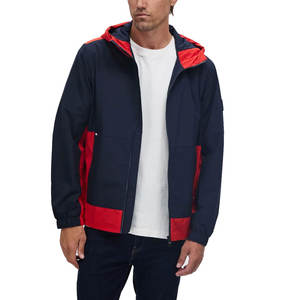 Chaqueta Deportiva Ligera de Poliéster para Hombre, Diseño Sólido, Logotipo Personalizado en la Parte Delantera, Servicio ODM y OEM Disponible - Product Image 1