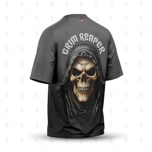 T-shirt en coton pour homme avec personnalisation de marque, tissu uni teint, manches courtes, commandes en gros acceptées, fabricant OEM - Product Image 5