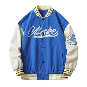 Blousons aviateur personnalisés légers pour hommes 2024 Style de rue haute avec col montant à revêtement mince - Product Image 2