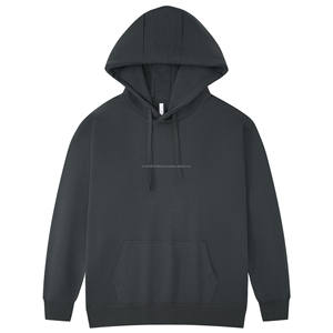 Fabricant de vêtements, sweat-shirt à capuche unisexe en polyester de haute qualité 400 g/m², streetwear, épaules tombantes, cordon de serrage - Product Image 5