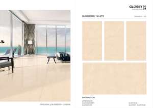 Carreaux de porcelaine polie et émaillée avec texture sculptée pour revêtements de sol et murs larges, améliorant l'esthétique visuelle - Product Image 2