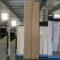 Bandes de bois flexibles, MDF mince, feutre, placage en papier mélaminé, panneau mural acoustique, panneaux muraux insonorisés