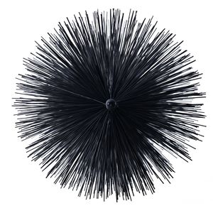 Spazzola per la pulizia delle grondaie da 80 piedi di lunghezza totale, diametro 4,33 pollici, con protezione a 5 pollici per livello del terreno, accessori per attrezzi da giardino - Product Image 5