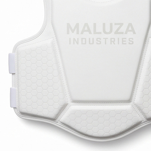 อุปกรณ์ป้องกันอกสำหรับชกมวย MALUZA INDUSTRIES ระบายอากาศได้ดี ป้องกันซี่โครงอย่างดี เหมาะสำหรับ MMA มวยไทย ทำจากหนัง PU ปรับได้ เป็นมิตรกับสิ่งแวดล้อม ป้องกันแรงกระแทก - Product Image 3