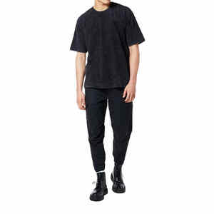 Camiseta de Verano de Alta Calidad, Unisex, Cuello Redondo Amplio, Manga Corta, Oversize, para Hombre, 250gsm, Algodón, Estilo Vintage, Lavado Ácido - Product Image 6