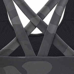 Sujetador Deportivo de Nailon y Elastano Transpirable y Ligero Personalizado al por Mayor para Mujeres Adultas, Sujetador Deportivo Sin Costuras de Talla Grande - Product Image 6