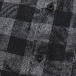 Chemise en flanelle grise et noire, dernière tendance, sans manches, coupe ajustée, décontractée, en coton respirant, à carreaux, pour hommes - Product Image 5