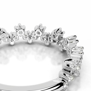 Anillo de Boda con Diamante Cultivado en Laboratorio, Corte Redondo, Certificado IGI, Marca Prismara - Product Image 3