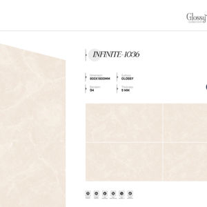 Carreaux de porcelaine brillants de style italien, grand format 800x1600, 1200x1800, 750x1500 mm, pour salon et cuisine - Product Image 1