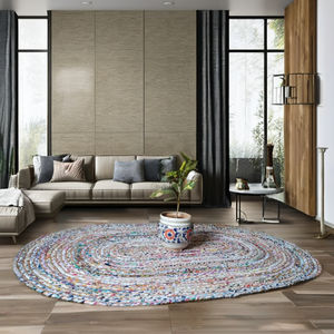 Nouveaux tapis en jute multi-arrivages, tapis de sol écologiques, antidérapants, design géométrique moderne abstrait, tailles personnalisables disponibles, salon - Product Image 5
