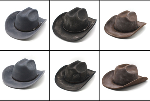 Nouvelle Collection Printemps-Automne 2024 – Chapeau de Cowboy Rétro Vintage pour Homme, Couleur Délavée – Idéal pour Fêtes, Loisirs, Activités de Plein Air et Voyages - Product Image 4