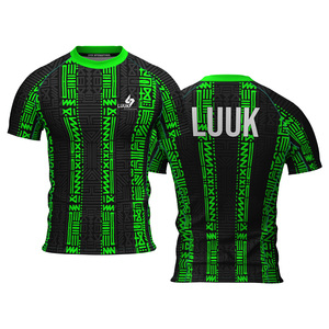 Personalized Men's Breathable Anti Bacterial Regular Fit Leisure Top <b>Compression</b> Gym Shirt Quick Dry Crew Neck <b>Short</b> Sleeve - Product Image 3