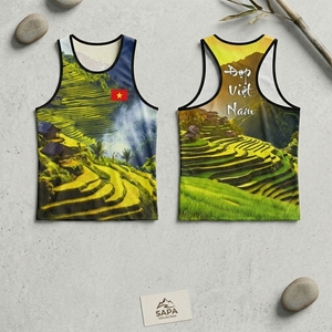 Custom Runner Tank Top OEM ODM Wholesale Quick Dry <b>Running</b> <b>Singlet</b> Manufacturer - Product Image 5