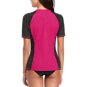 Traje de Surf de Manga Corta para Mujer, Protección UV, para Natación, Surf, Snorkel, Playa, Secado Rápido, Spandex/Nailon - Product Image 6