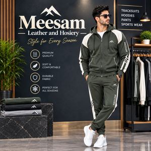 Nouveaux ensembles de survêtements pour hommes, ensemble de survêtement à capuche zippé, couleur unie, sweat-shirt et pantalon sportifs, coupe régulière, vêtements d'automne et d'hiver - Product Image 1