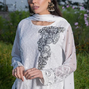 Vêtements décontractés pakistanais, ensemble 3 pièces, dupatta imprimé numérique pour femmes, qualité supérieure, personnalisé - Product Image 4