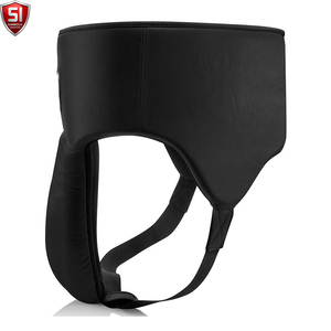 อุปกรณ์ป้องกันอวัยวะเพศชาย SUMROOS INDUSTRY PU Boxing Groin Guard ระบายอากาศได้ดีและสวมใส่สบาย แผ่นรองป้องกันสำหรับการฝึกซ้อม MMA และคิกบ็อกซิ่ง - Product Image 5