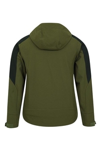 Chaqueta cómoda y a la moda para hombre, tela elástica, cortavientos, transpirable, softshell, de alta calidad, personalizada, para invierno. - Product Image 3