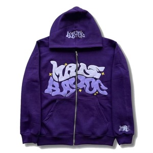 Sudadera con Capucha de Alta Calidad en Oferta, Felpa de Algodón, Estilo Holgado, Estampado Puff, Suave para Uso Diario - Product Image 6