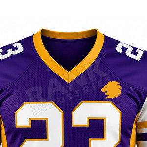 Oem Service American Football Jersey <b>Best</b> Design Moisture Wicking American Football Jersey - Product Image 6