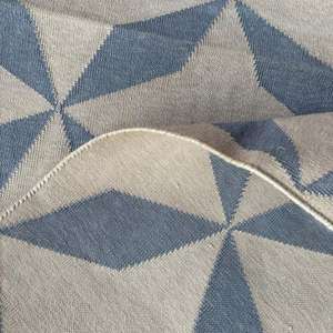 Tapis de sol réversibles antidérapants en coton Dhurrie au design moderne, ensemble de couleurs personnalisées 032 pour le salon - Product Image 6