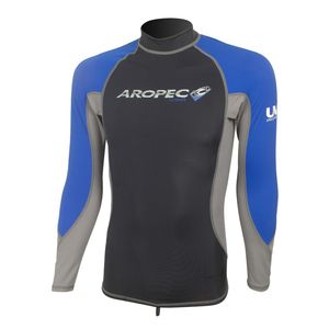 Spandex rash guard UPF50 + flatlock cosido construcción para hombre - Product Image 2