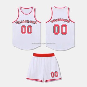 Uniforme de basketball réversible de qualité supérieure 2025, grande taille, nouveau style, respirant, personnalisable par sublimation, nom de l'équipe, sans manches, 100% - Product Image 1
