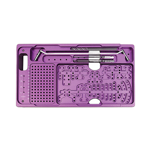 Kit de plaques et de vis d'implantation chirurgicales orthopédiques, mini-plaques de fixation pour traumatismes osseux des doigts et de la paume, par Dentavex - Product Image 4