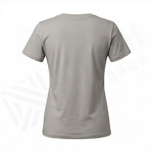 เสื้อยืดคอกลมแขนสั้นผ้าซาตินปักลายตามสั่งสำหรับผู้หญิง คุณภาพสูง เนื้อผ้านุ่ม ระบายอากาศได้ดี ไซส์ใหญ่ สวมใส่สบาย - Product Image 2